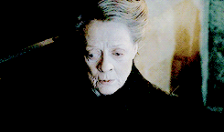 remusjohnslupin: GET TO KNOW ME MEME → favourite female characters [9/10] » Minerva McGonagall “The door swung open at once. A tall, black-haired witch in emerald-green robes stood there. She had a very stern face and Harry’s first thought