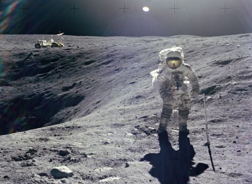 Family Photo ( Left on the Moon by Astronaut Charles Duke, Apollo 16, 1972)