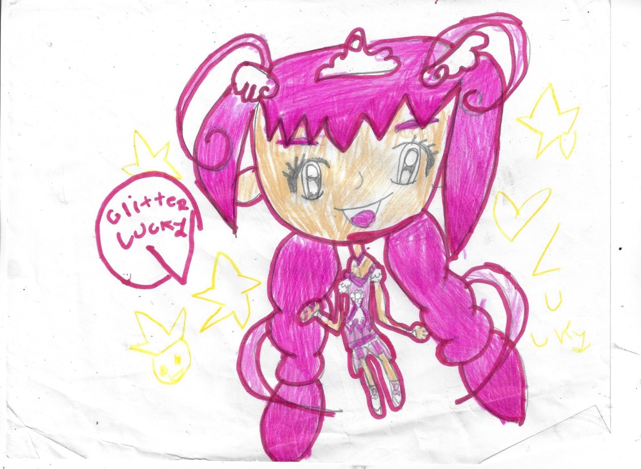 I saw a lot of Glitter Force when i was younger and i just remembered so I  drew fanart of it : r/precure