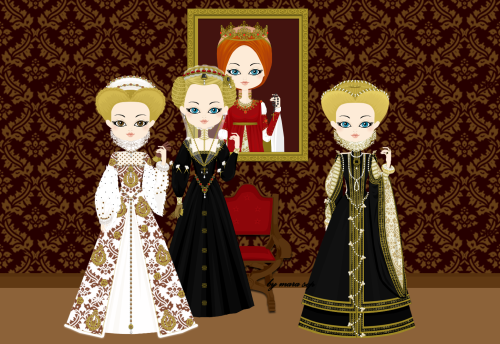 My Trastamara’s Girls - Part SevenFinally finishing the Trastamara’s queens family three
