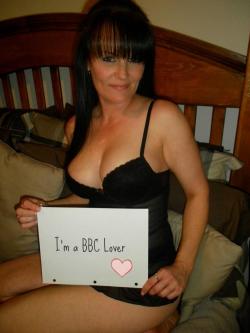 alabasterrhodes:  White Women showing their love for BBC.  