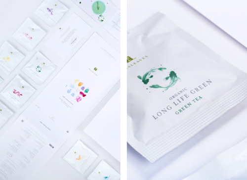 Colourful Pantone tea collection by TEALEAVES