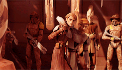 songsofthestars:Fangirl Challenge l Ten Families [1/10] - Obi-Wan Kenobi/Anakin Skywalker/Ahsoka Tan