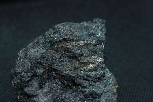 Bismuthinite with CassiteriteLocality: La Salvadora Mine, Cerro Bonete, Sud Lípez Province, P