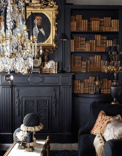 thedecorista:deep walls