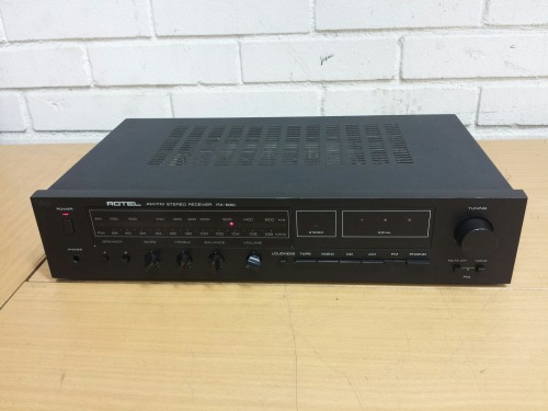 Rotel RX-830 AM/FM Stereo Receiver, 1984