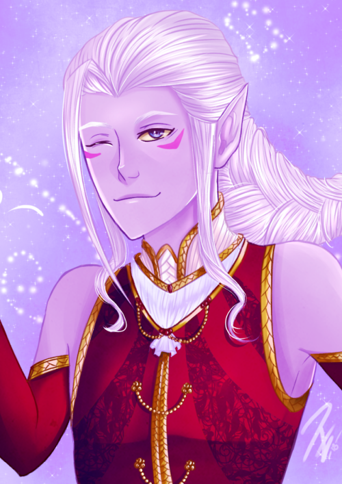 I recently finished my Lotor pic. Gave him a bit of color, so he can look even more joyful. I recent