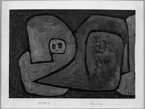 Premonition (Ahnung), Paul Klee, 1939, Brooklyn Museum: European ArtSize: 8 1/8 x 11 &frac12; in