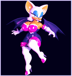 shockingartits:Curvy Rouge the Bat (Version