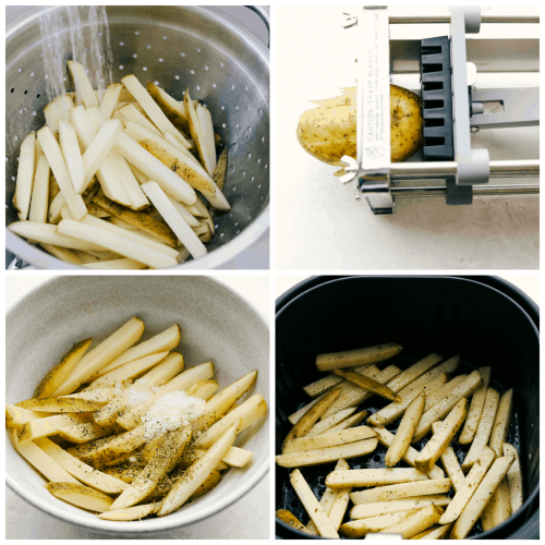 foodffs: AIR FRYER FRENCH FRIESFollow for recipesIs this how you roll?