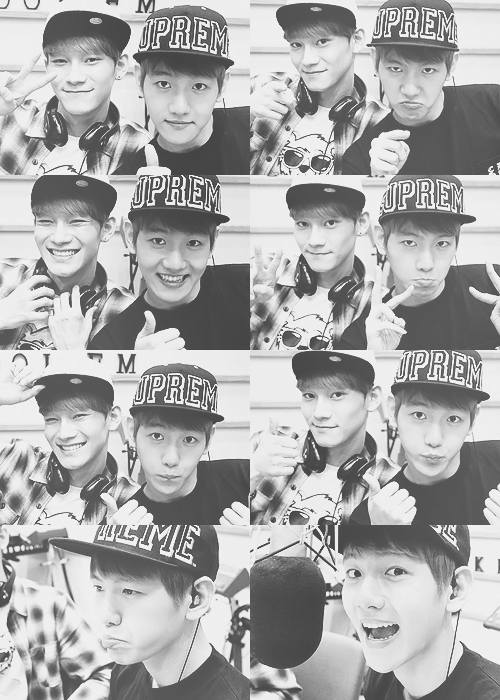 ibaeks:  baekhyun and chen for sukira   