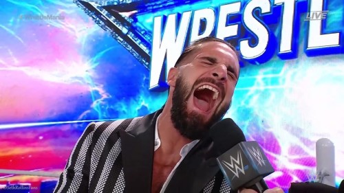 Wrestlemania 38 Kick-Off Show ScreencapsGallery: https://seth-rollins-fans.smugmug.com/Seth-Rollins/