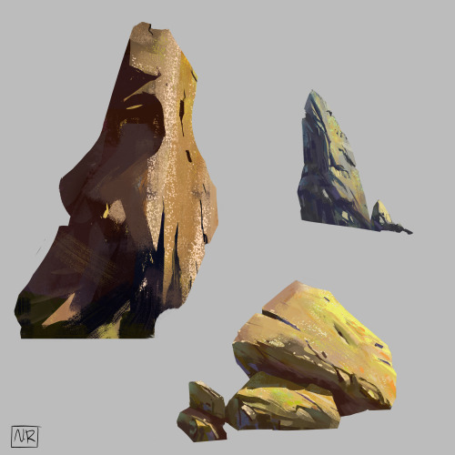 Some rock designs.