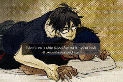 dirtyknbconfessions:  “I don’t really