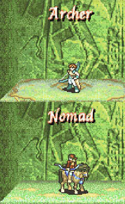 tempoknight:  12 playable classes in Fire Emblem: Rekka no Ken       