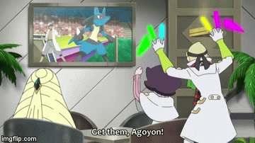 Omake. Also, Lusamine Sitting There Just “^_^”