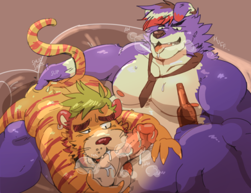 loneliest-bara:  happy fathers day !commissioned by fiji_bottle on twitter <3