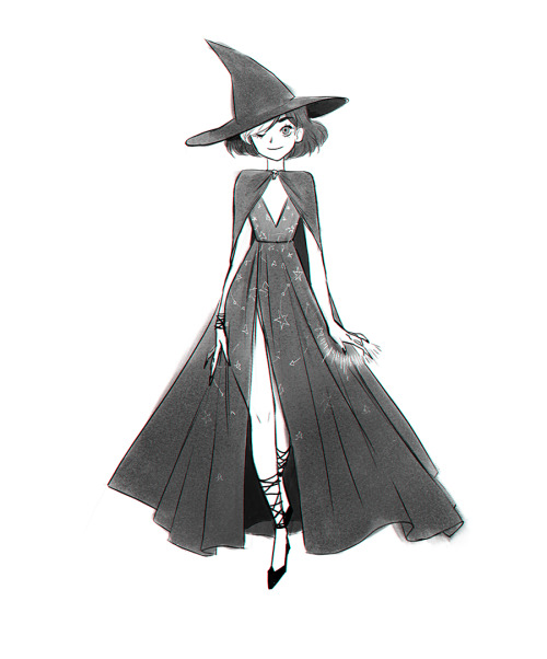 since the #toa fans are throwing a fashion week here’s a quick sketch of fashion witch claire nunez 