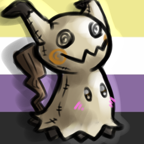A couple Mimikyu pride icons for y’all. &lt;3(Free to use with credit)