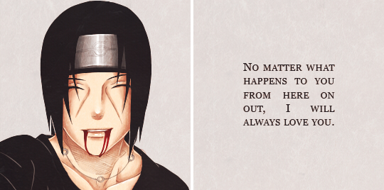 seiikas:  Naruto characters + Quotes about Sasuke   ↳ 23.07.2017 | Happy Birthday,