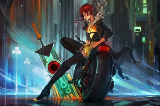 Transistor hentai red