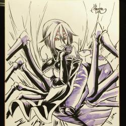 rachta-lin:  #Drawing of #Rachnera from #monstermusume