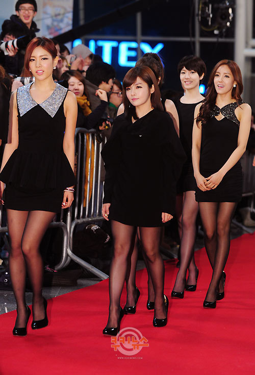 South Korean girl group T-ara