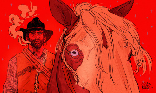 shittybundaskenyer:so i uhhh… i may or may not have started writing a red dead fic…