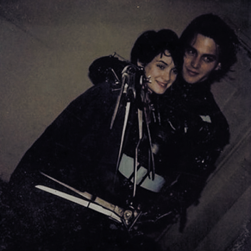 frankensteinsbrides: On set of Edward Scissorhands (1990)