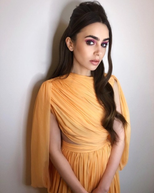 69shadesofgray:Lily Collins makeupbyvincent02/02/2019 