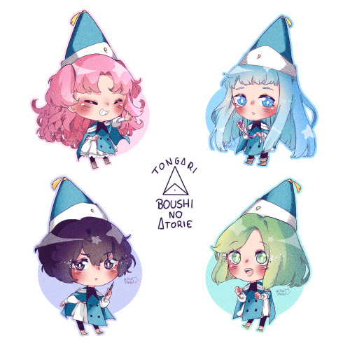 yiruneul:I made some chibu fanart from the gurls of Qifrey’s Atelier. Its so fun drawing them all aa