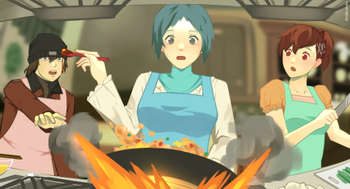 cooking with fuuka 