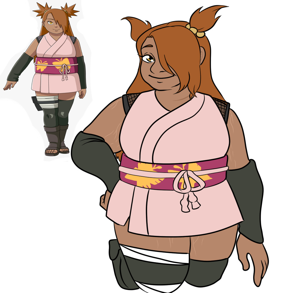 Choyonce on Tumblr: Fat and Proud Part 6: Chocho from Boruto Shes cute but  idk im not a fan of the family power