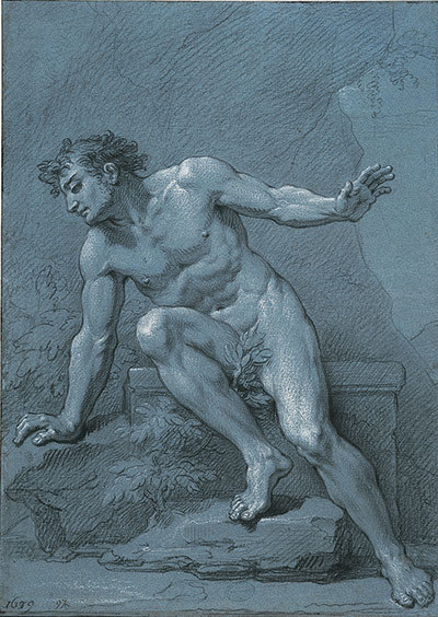 René-Antoine Houasse, 1686 Narcissus at the fountain 
