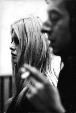 theswinginsixties:  Brigitte Bardot and Serge Gainsbourg, 1967