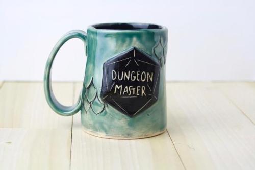 littlealienproducts: Dungeon Master Mug by AveRiveraStudio