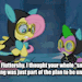 :Can y’all just appreciate the fact that Fluttershy had a genuine moment of PTSD