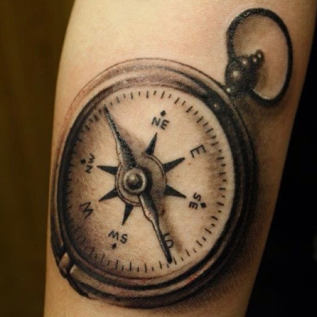 Details more than 173 compass tattoo arm super hot