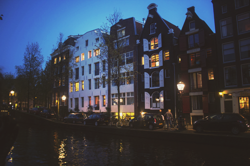  Downtown Amsterdam at dusk, Amsterdam, The adult photos