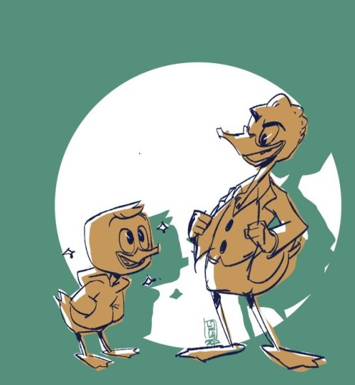 cyanroll:Some ducktales doodles