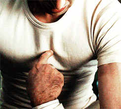 tonystarking:  Steve Rogers + Close Ups (not necessarily of his face) 