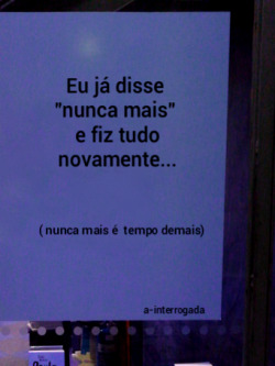 Vida é brisa passageira...