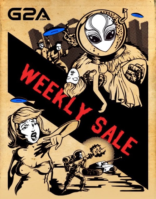 It Came From Outer Space - Grab your favorite game for a great #Tunngle #Gaming Weekend. Check out the nice offers around this G2A Weekly Sale. We wish you fun! GAME ON! https://www.g2a.com/r/the-best-weekly-sales