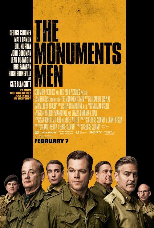 The Monuments Men, (2014) directed by George Clooney United States 