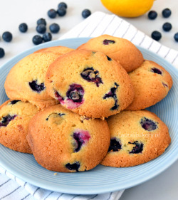 delicious-food-porn:  Blueberry Lemon Cookies (Dutch Recipe)