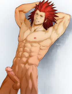 hydaria:  Axel : Kingdom Hearts