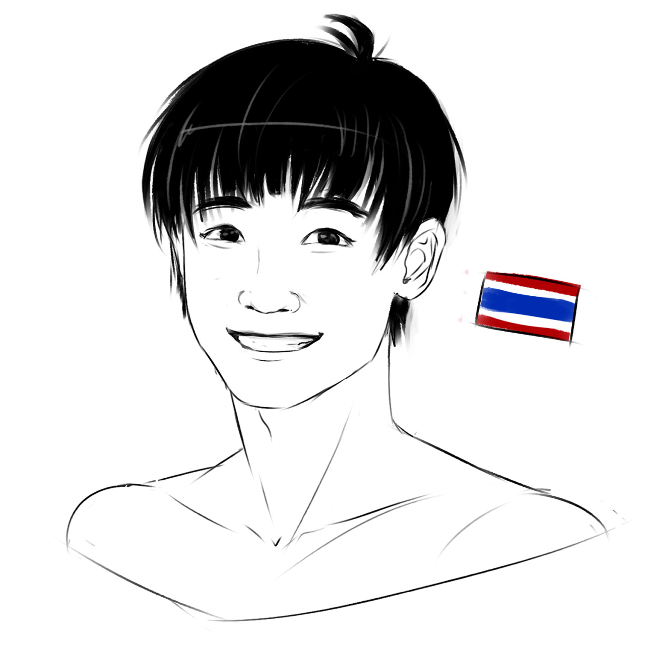 b-tandoodlez:  Just practicing realistic/racial-accurate sketches featuring The Grand