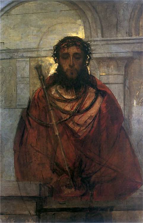 weirdpolis:Ecce Homo, by st. Albert Chmielowski, 1881 (x)