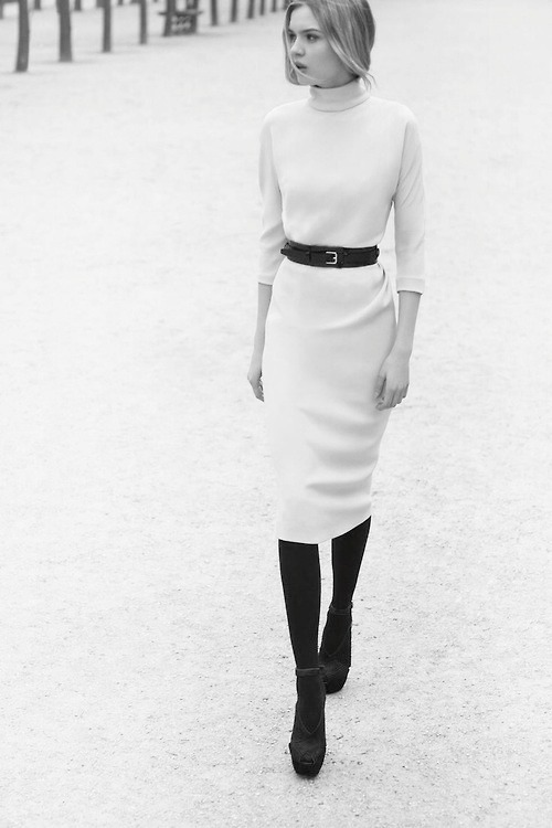 hauteinnocence:  Josephine Skriver in Christian Dior Pre-Fall 2012