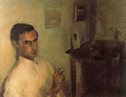 Ramón Gaya (Spanish, 1910-2005), Retrato De Tomás Segovia, 1949. Oil On Canvas,